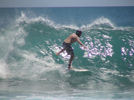 Surfer in Kalbarri, WA