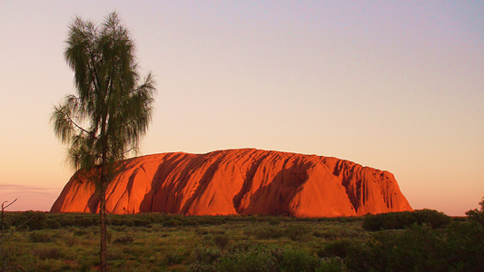 Uluru-Heiligtum der Aborigines