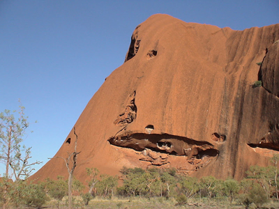 Uluru-Heiligtum der Aborigines